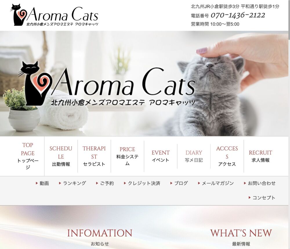 Aroma Cats〜アロマキャッツ〜(メンズエステ) セラピスト