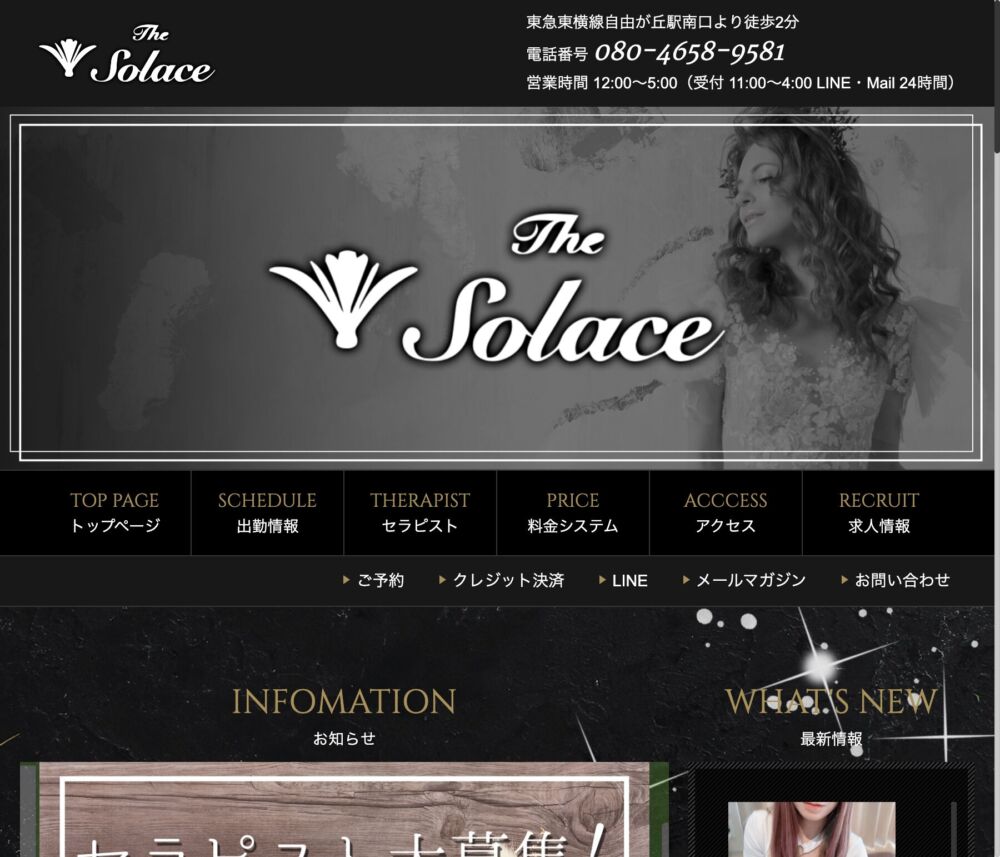 The・Solace〜ザ・ソレイス〜(メンズエステ) セラピスト