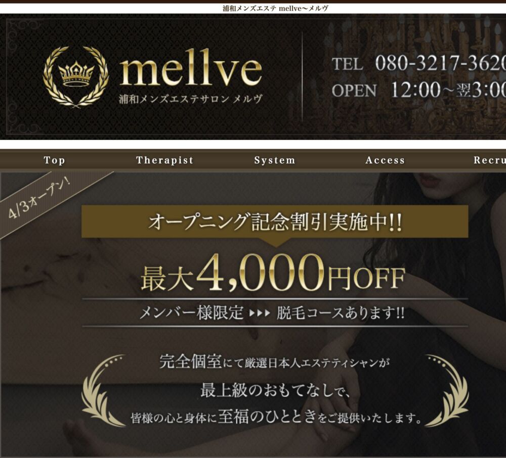 mellve〜メルヴ(リラクゼーション) セラピスト
