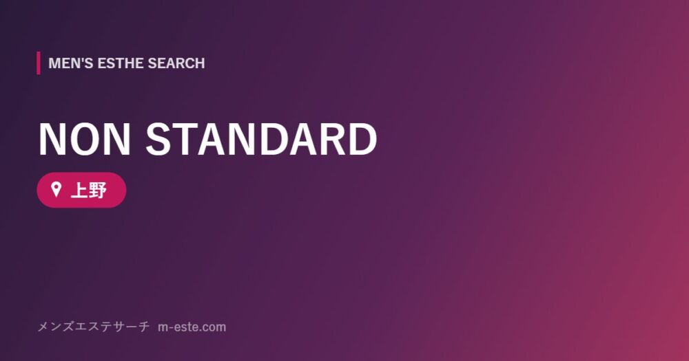 NON STANDARD 上野